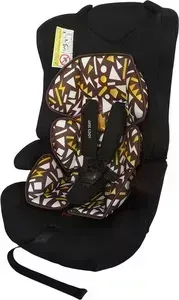 Автокресло BABYHIT BabyHit Logs Seat черное с геометрическими фигурами