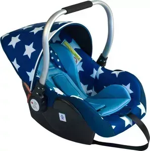 Автокресло BABYHIT Primary синее в белую звёздочку