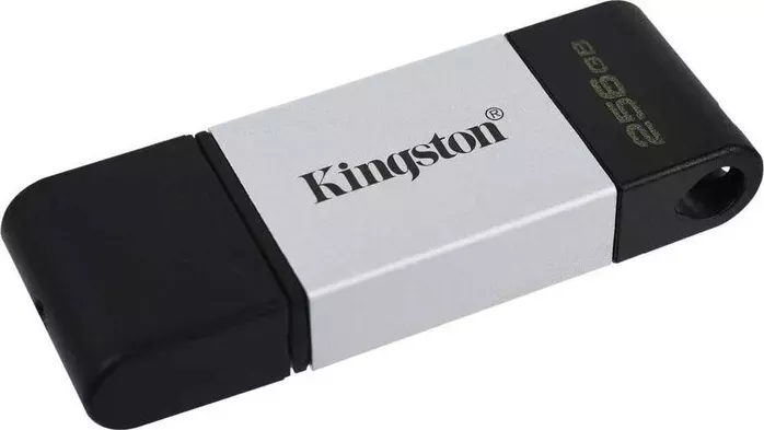 Фото №0 Флеш-накопитель KINGSTON Флеш Диск 256Gb DataTraveler 80 DT80/256GB USB3.0 черный (DT80/256GB)