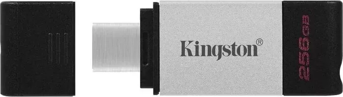 Фото №1 Флеш-накопитель KINGSTON Флеш Диск 256Gb DataTraveler 80 DT80/256GB USB3.0 черный (DT80/256GB)