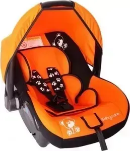 Автокресло BABY CARE Мишка Люкс (BC-321LUX) оранжевый