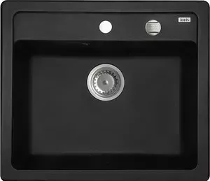Мойка кухонная IDDIS Vane G 500x570 черный (V01B571i87)