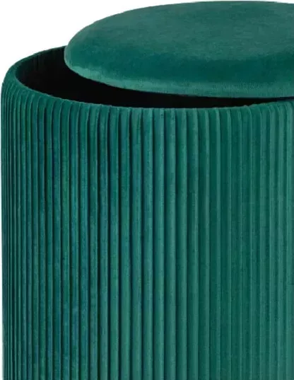 Пуф Stool Group с ящиком Шарлотта велюр зеленый 19A205VA-8167-25