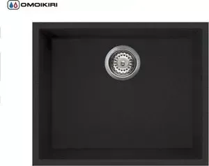 Мойка кухонная OMOIKIRI Bosen 54-U-BL, 540х440, черный (4993161)