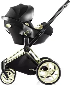 Автокресло CYBEX детское Aton Q by JS Wings Black