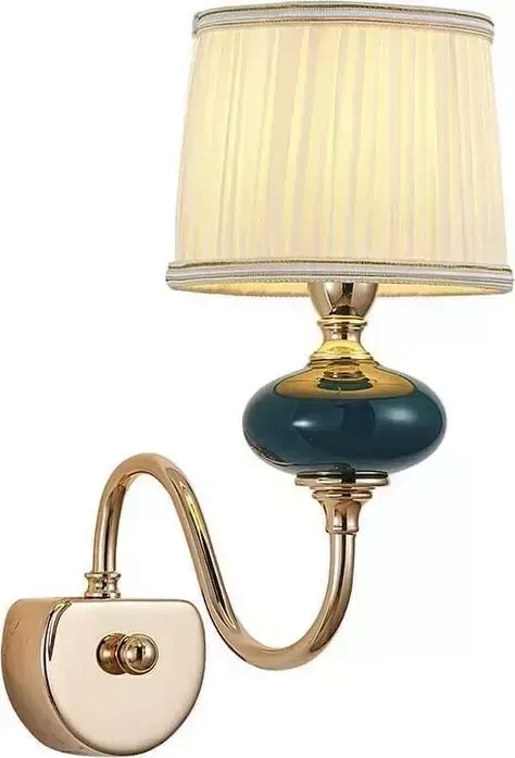 Бра Lumien Hall Макей 1031/1W-GD-DGN-WT