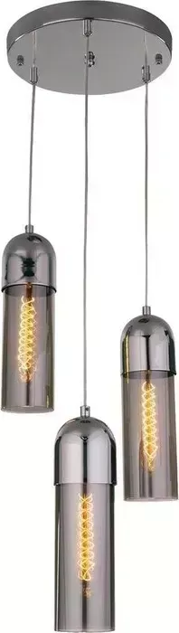 Люстра EUROSVET Airon 50180/3 дымчатый