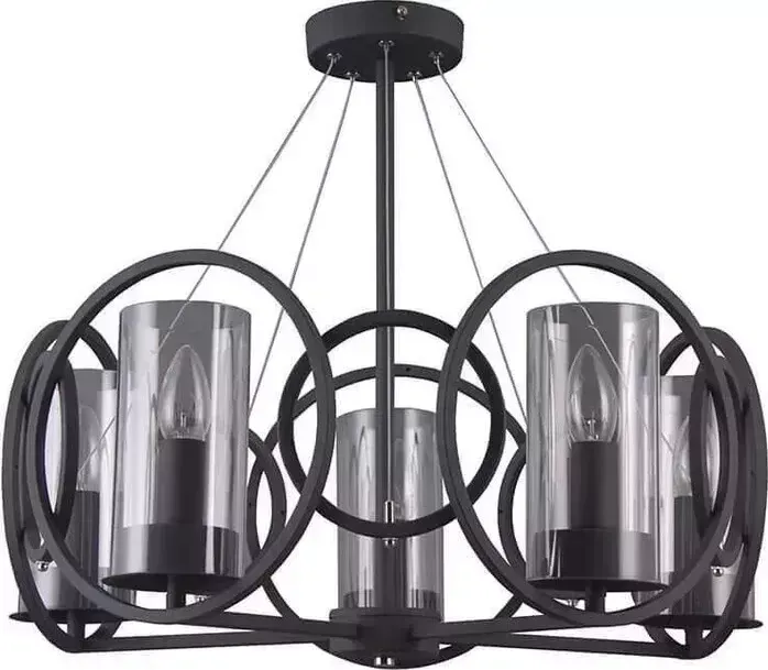 Люстра Lumien Hall Олави 3302/5P-SBK-CL