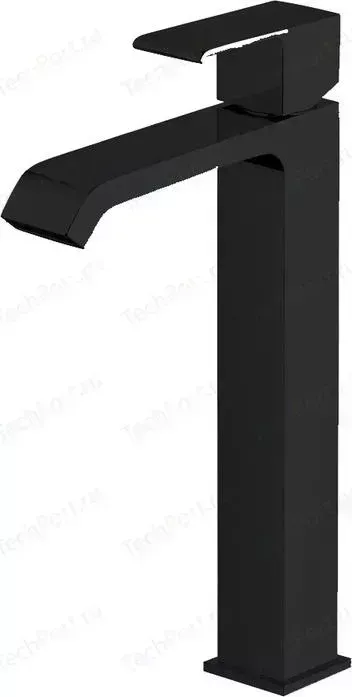Смеситель для раковины CEZARES Porta высокий черный матовый (PORTA-LC-NOP)