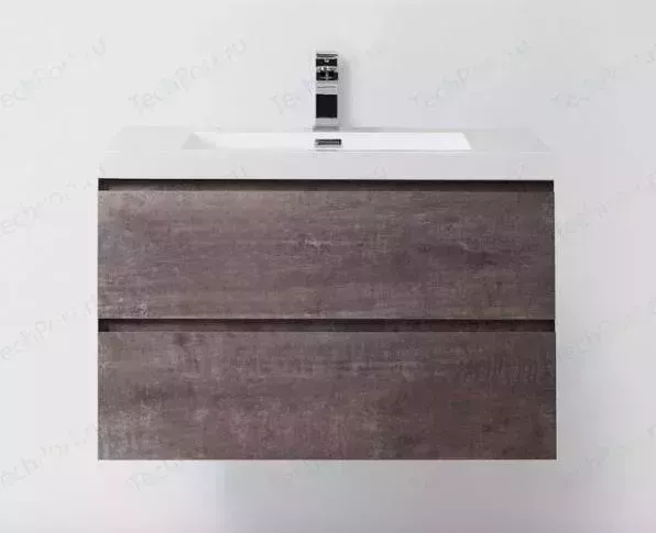 Тумба с раковиной BELBANGO с Luce 80x48 Stone (LUCE-800-2C-SO-PT, BB800AB)