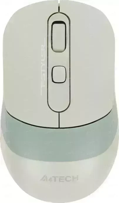 Мышь A4TECH Fstyler FB10C зеленый оптическая (2400dpi) беспроводная BT/Radio USB (4but) (FB10C MATCHA GREEN)