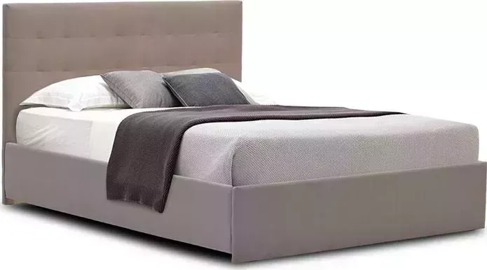Кровать Ладья Кенно 160х200 розовый, велюр Velutto 37
