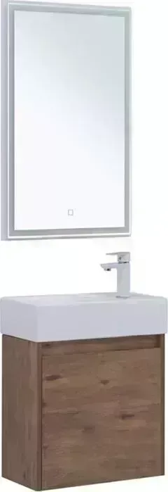 Мебель для ванной AQUANET Nova Lite 50 одна дверка, дуб рустикальный
