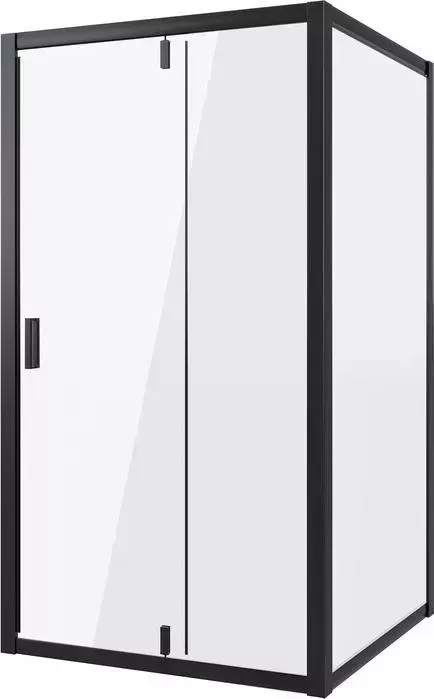 Душевой уголок NIAGARA Nova 90х100 прозрачный, черный (NG-83-9AB-A100B)