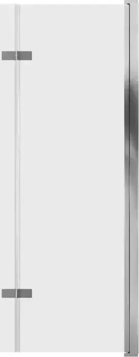 Шторка для ванны GROSSMAN GR-106/110 110х150 прозрачная, хром
