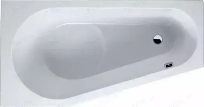 Акриловая ванна RIHO Delta 150x80 R правая, с ножками (B066001005, 207093)