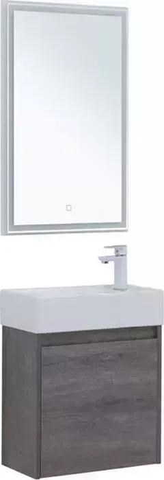 Мебель для ванной AQUANET Nova Lite 50 одна дверка, дуб рошелье