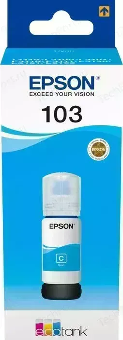 Контейнер EPSON с чернилами L3100/3101/3110/3150/3151 голубые (C13T00S24A)