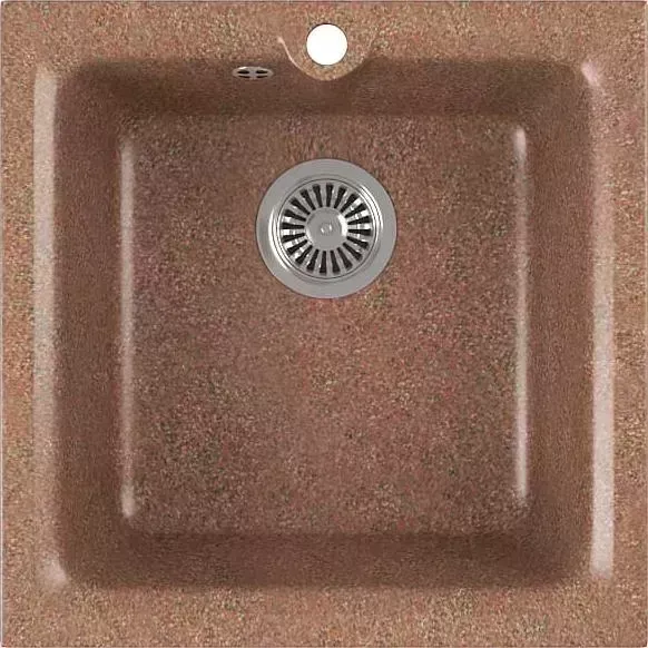 Мойка кухонная GREENSTONE GRS-42-307 терракот