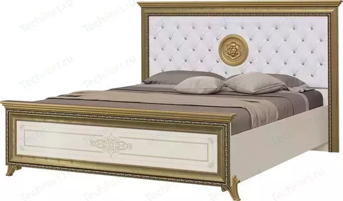 Кровать Мэри Версаль СВ-03МИ без короны № 3 слоновая кость 160
