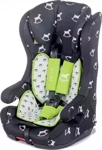 Автокресло BABYHIT BabyHit Fix One чёрно-белое с лошадками