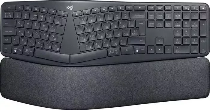 Клавиатура LOGITECH Wireless Keyboard ERGO K860-GRAPHITE