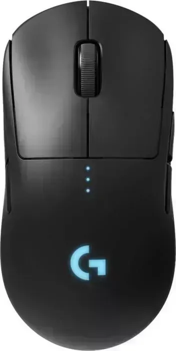 Мышь проводная LOGITECH G PRO Wireless черный оптическая (16000dpi) бес USB2.0 (6but)