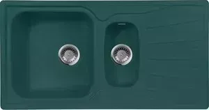 Мойка кухонная AquaGranitEx M-09K 940х495 зеленый (M-09K (305))
