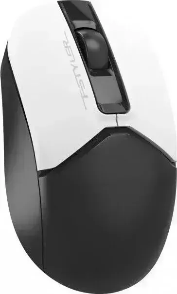 Мышь проводная A4TECH Fstyler FG12 Panda, белый/черный, оптическая (1200dpi)