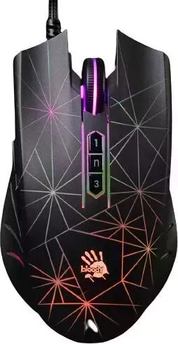 Мышь проводная A4TECH Bloody P81s Starlight рисунок оптическая (8000dpi) USB (8but)