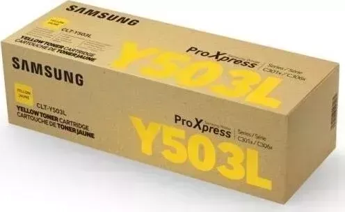 Картридж SAMSUNG CLT-Y503l, желтый (5000 стр.) (SU493A)