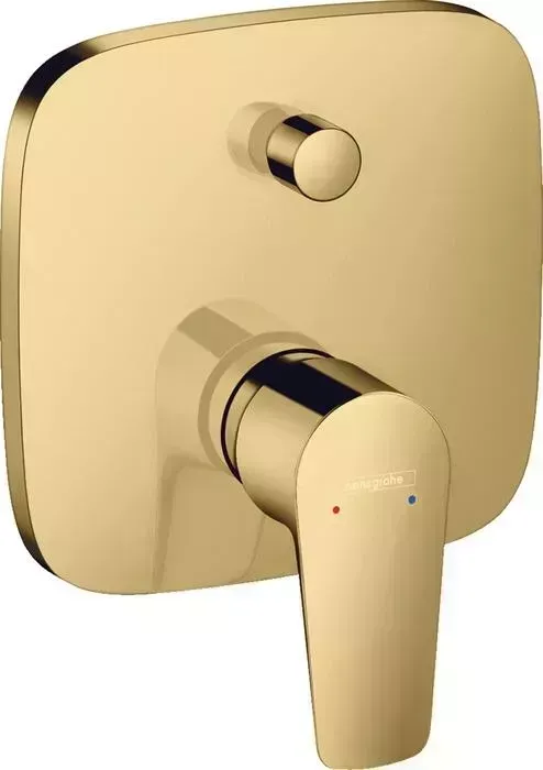 Смеситель для ванны Hansgrohe Talis E с механизмом, золото (71745990, 1800180)