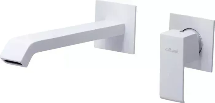 Смеситель для раковины CEZARES Porta настенный, белый матовый (PORTA-BLI2-BIO)