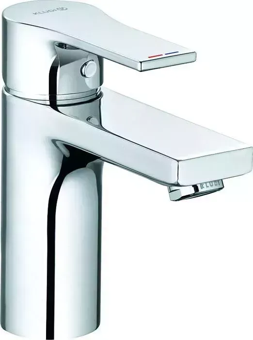 Смеситель для раковины Kludi Zenta SL с донным клапаном, хром (482980565)