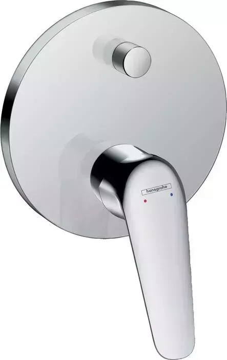 Смеситель для ванны Hansgrohe Novus с механизмом, хром (71045000, 1800180)