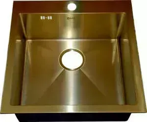 Мойка кухонная ZorG inox (SZR-51 bronze)