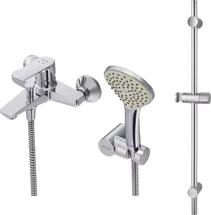 Смеситель для ванны Am.Pm Gem с душем, хром (F90A15000, F0390000)