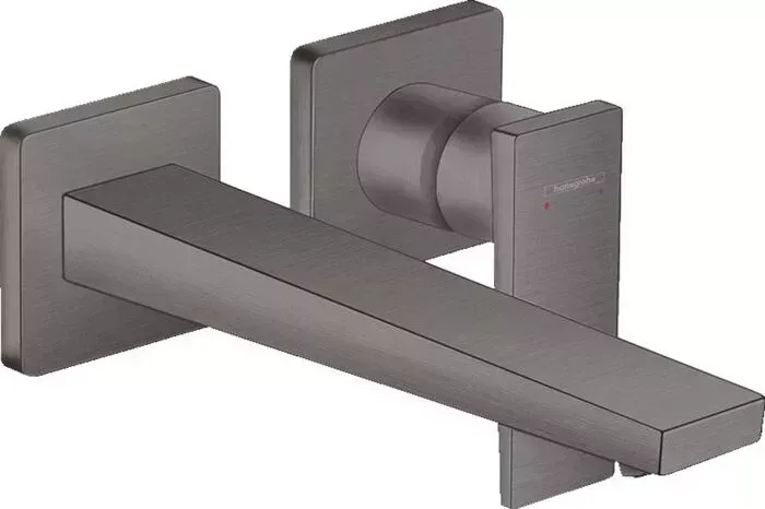 Смеситель для раковины Hansgrohe Metropol с механизмом, шлифованный черный хром (32526340, 13622180)