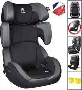 Автокресло Renolux Stepfix 2/3 T/Black (291555)