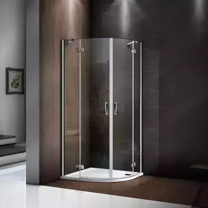 Душевой уголок Good Door Saturn R 100x100 прозрачный, хром (R-100-C-CH)