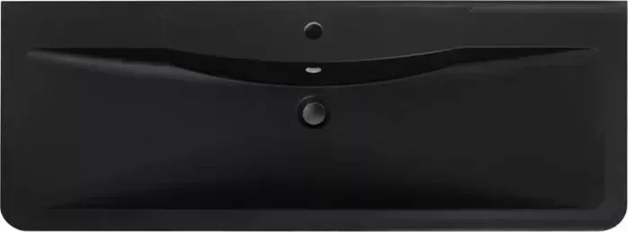 Раковина мебельная BELBANGO 120х46 чёрная матовая (BB1200/455-LV-ART-ALR-NERO)
