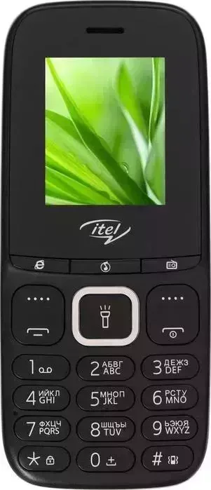 Смартфон Itel Телефон GSM IT2173 DS Black (ITEL IT2173 BLACK)