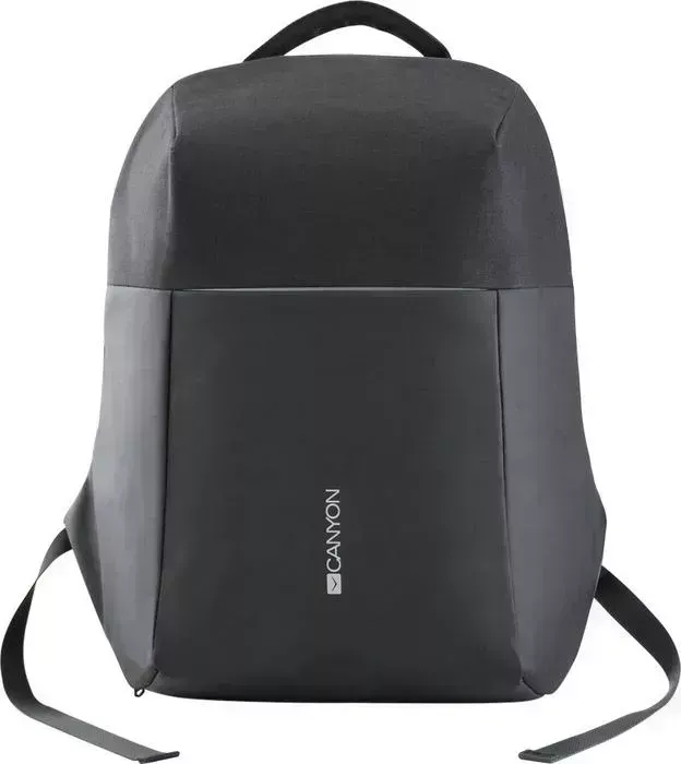 Рюкзак CANYON BP-9 Anti-theft backpack for 15.6'' laptop, material 900D glued polyester and 600D polyester, black, USB cab (CNS-CBP5BB9)