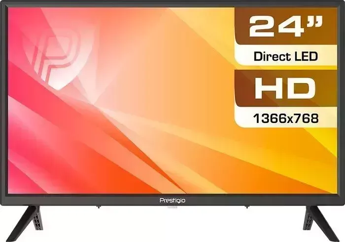 Телевизор PRESTIGIO PTV24SN04ZCISBK (24", HD, черный)