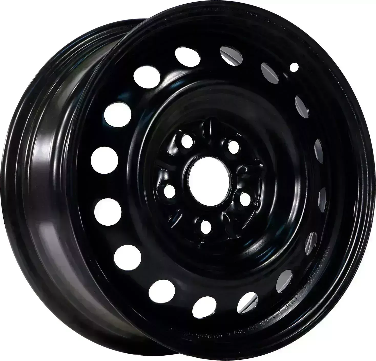 Диск автомобильный TREBL 9535T(OP)_P 6x16/5x112 ET50 D57.1 black 6X16/5X112 BLACK