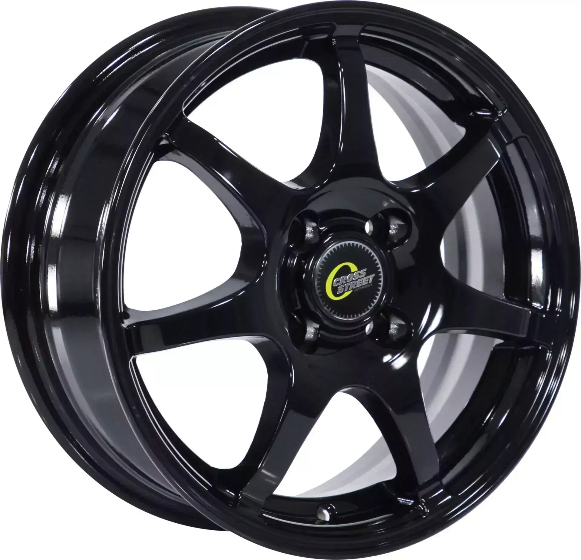 Диск автомобильный CROSS STREET CR-15(A1141) 5.5x14/4x100 ET43 D67.1 Black (A1141) 5.5X14/4X100 BLACK