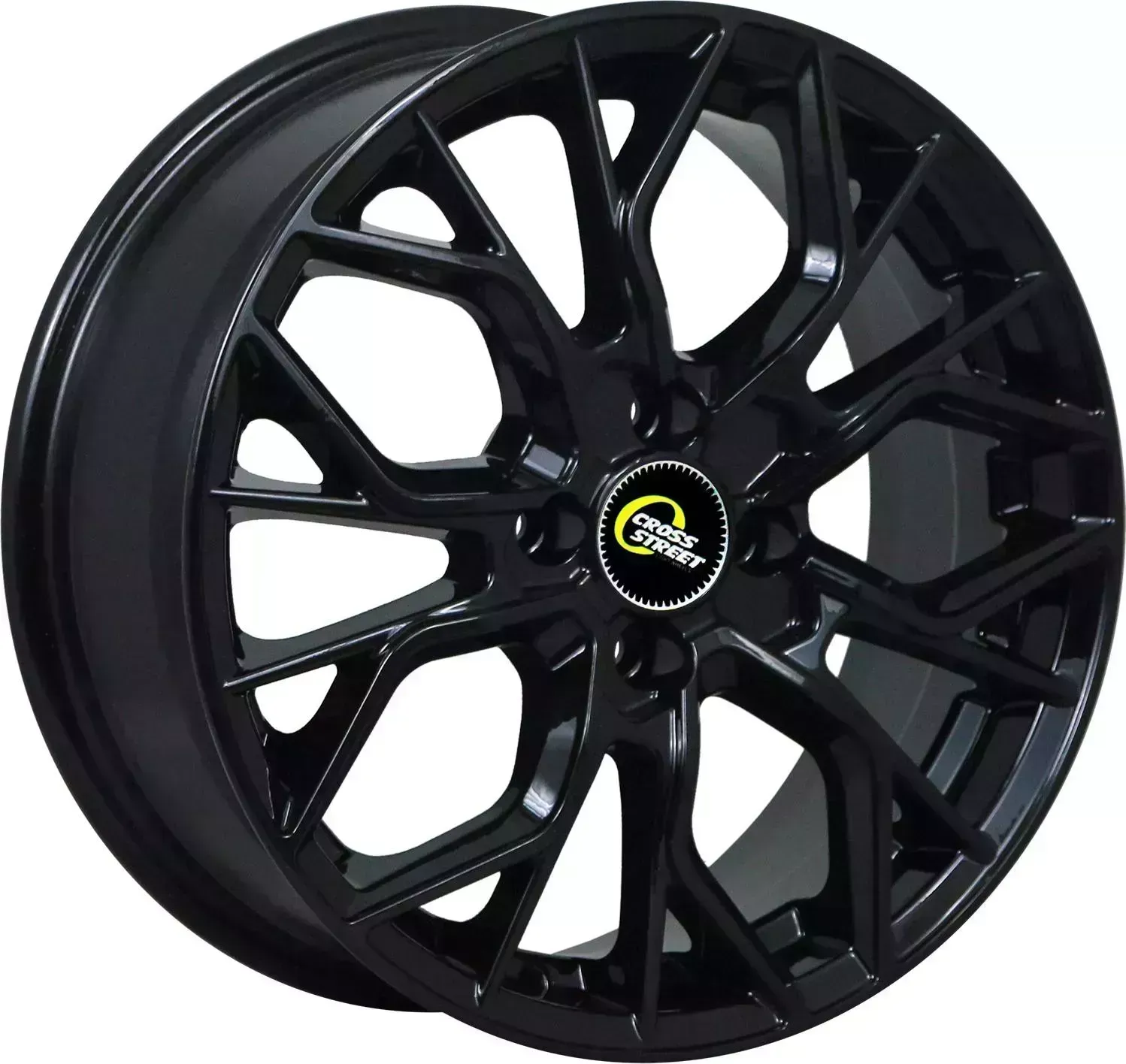 Диск автомобильный CROSS STREET CR-19 6.5x16/4x100 ET36 D60.1 Black 6.5X16/4X100 BLACK