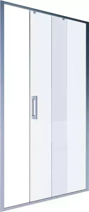 Душевая дверь Alex Baitler 120х200 прозрачная, сатин (AB61C120)