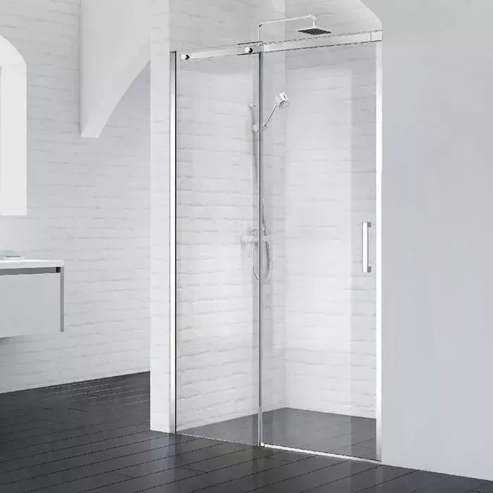 Душевая дверь BELBANGO Acqua 150х195 прозрачная, хром (ACQUA-BF-1-150-C-Cr)