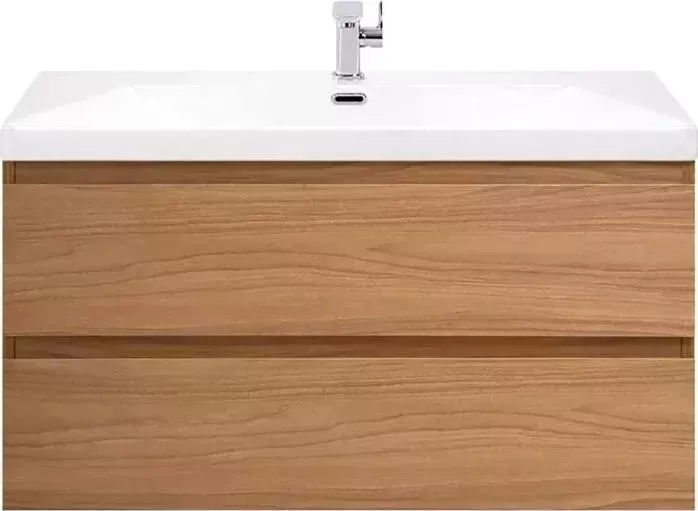 Тумба с раковиной CEZARES с Molveno 90х50 Noce Chiaro (MOLVENO-90-2C-SO-NC, CZR-1188-900/500)